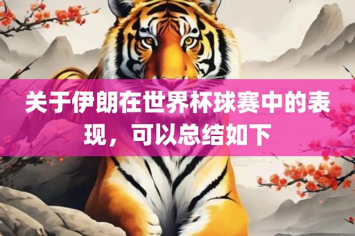 关于伊朗在世界杯球赛中的表现，可以总结如下眉山市正发家政服务有限公司