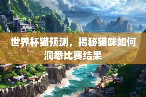 世界杯猫预测，揭秘猫咪如何洞悉比赛结果眉山市正发家政服务有限公司