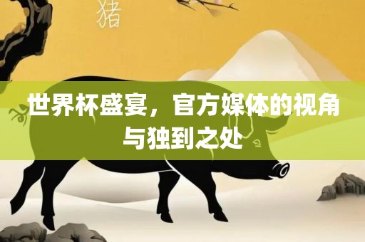 世界杯盛宴，官方媒体的视角与独到之处