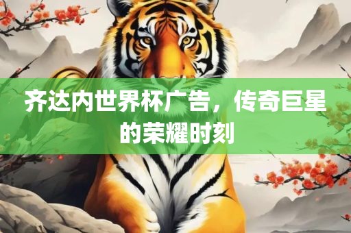 齐达内世界杯广告，传奇巨星的荣耀时刻