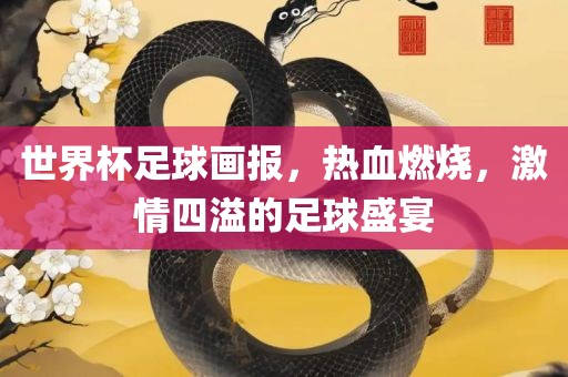 世界杯足球画报，热血燃烧，激情四溢的足球盛宴