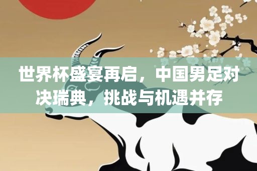世界杯盛宴再启，中国男足对决瑞典，挑战与机遇并存