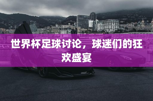 世界杯足球讨论，球迷们的狂欢盛宴
