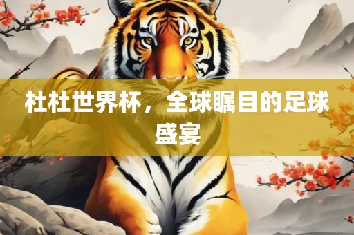 杜杜世界杯，全球瞩目的足球盛宴