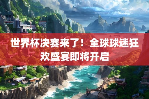世界杯决赛来了！全球球迷狂欢盛宴即将开启
