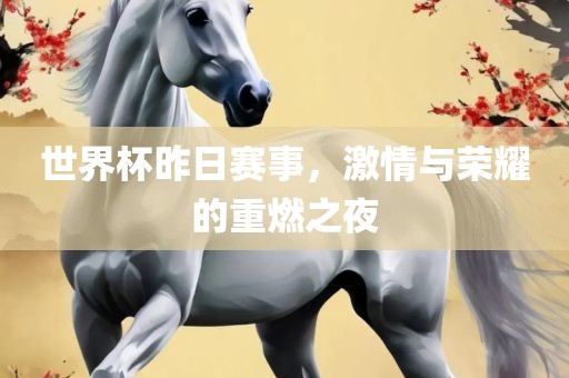 世界杯昨日赛事，激情与荣耀的重燃之夜眉山市正发家政服务有限公司