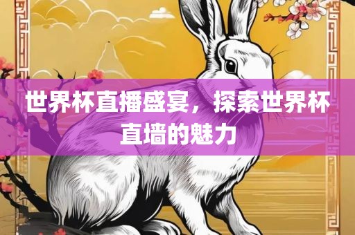 世界杯直播盛宴，探索世界杯直墙的魅力眉山市正发家政服务有限公司