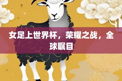 女足上世界杯，荣耀之战，全球瞩目